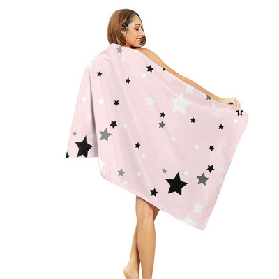 Prosoape din microfibră imprimate pentru călătorii Sport Prosop super absorbant cu uscare rapidă Prosop de înot de gimnastică, ultra moale, ușor #t2p