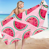 Ristkülikukujuline rannarätik liivavaba ja kiiresti kuivav mikrokiust rätik täiskasvanutele lastele õues toalla playa 150x75cm
