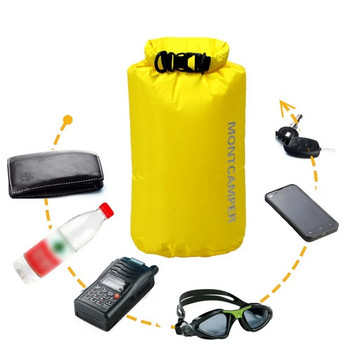 Dry Bag 30D Nylon Ultralight Drifting Swimming Debris Ρούχα Υπνόσακος Αποθήκευση Αδιάβροχη Αθλητική Τσάντα κολύμβησης Camping