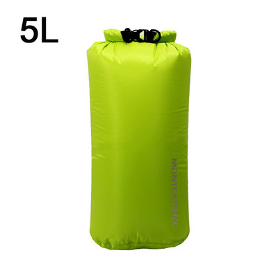 Dry Bag 30D Nylon Ultralight Drifting Swimming Debris Ρούχα Υπνόσακος Αποθήκευση Αδιάβροχη Αθλητική Τσάντα κολύμβησης Camping