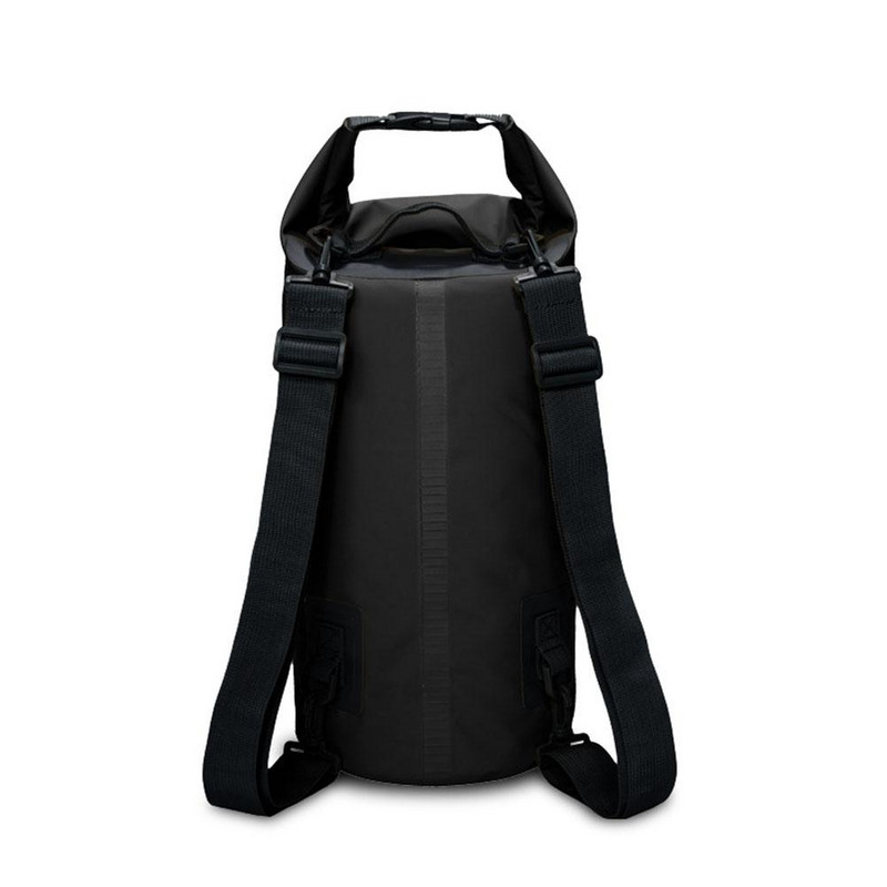 1 vnt. 5L lauko PVC vandeniui atspari sausa kuprinė Vandenyje plūduriuojantis maišelis su ritininiu maišeliu, skirtas plaukiojimui baidarėmis, plaustais, valtimis, žygiams upe