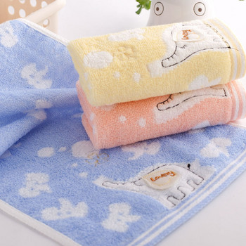 25x50cm слон памучна детска кърпа за ръце на едро Почистване на дома Лице за бебе за деца Висококачествен комплект кърпи за баня