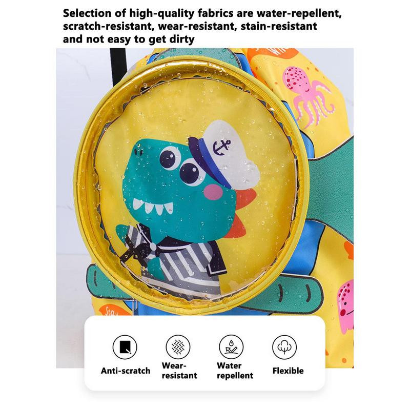 Lauko vaikų plaukimo krepšys Mielas gyvūnas paplūdimio kuprinė plaukimo krepšys mergaičių paplūdimio baseinas plaukimas šlapia ir sausa kuprinė įvairiaspalvė