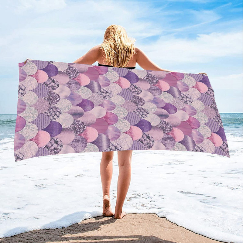 Πετσέτα μικροϊνών Γρήγορο στέγνωμα Καλοκαιρινή Λεπτή Πετσέτα θαλάσσης Αναπνεύσιμη Πετσέτα Γυμναστικής Αθλητισμού εξωτερικού χώρου για τρέξιμο γιόγκα 75x150 cm #t2g