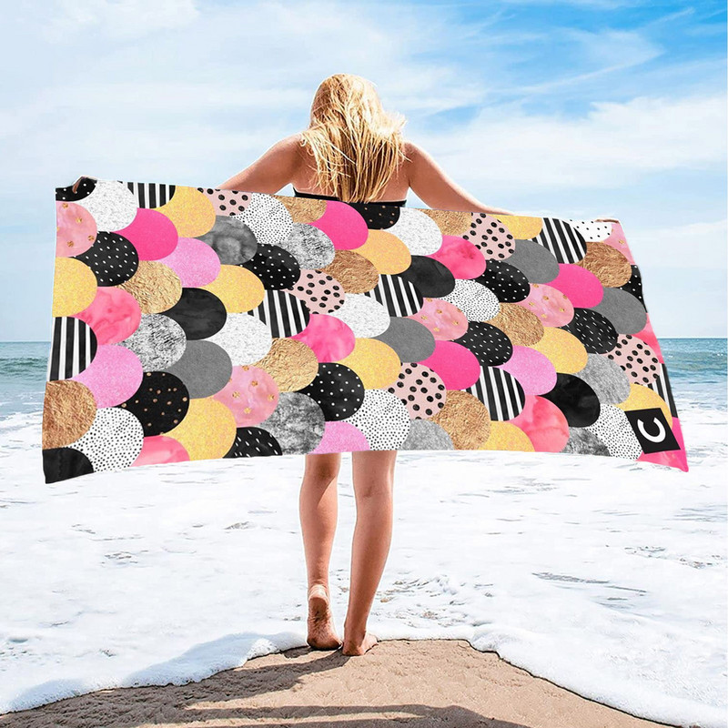 Πετσέτα μικροϊνών Γρήγορο στέγνωμα Καλοκαιρινή Λεπτή Πετσέτα θαλάσσης Αναπνεύσιμη Πετσέτα Γυμναστικής Αθλητισμού εξωτερικού χώρου για τρέξιμο γιόγκα 75x150 cm #t2g