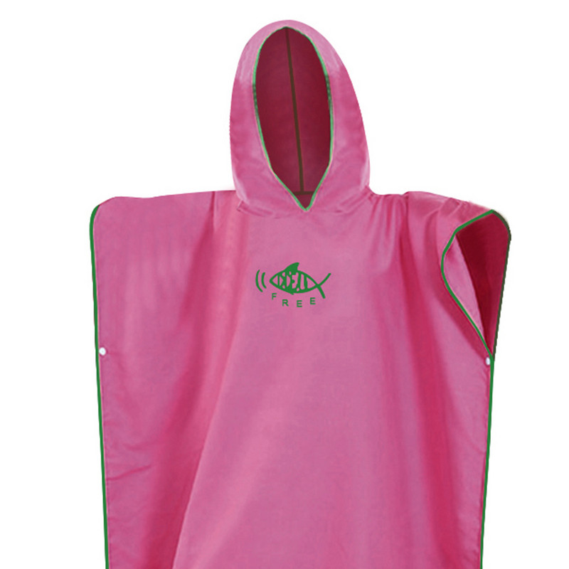 Veeimavad kiiresti kuivavad kapuutsiga märjarõivad, vahetusriided, surfisukeldumisrätikud