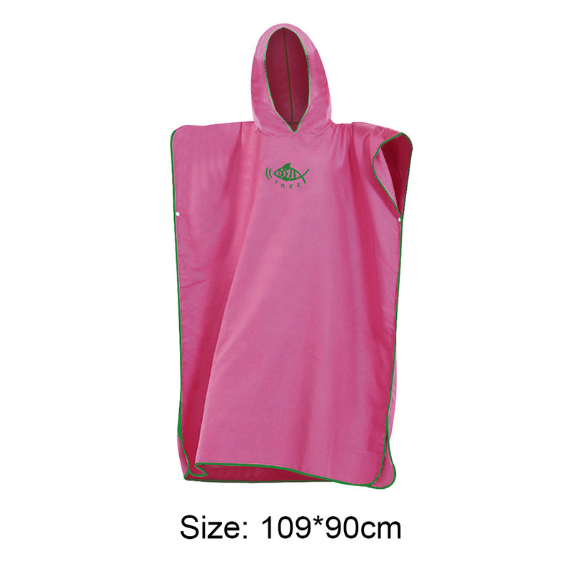 Veeimavad kiiresti kuivavad kapuutsiga märjarõivad, vahetusriided, surfisukeldumisrätikud