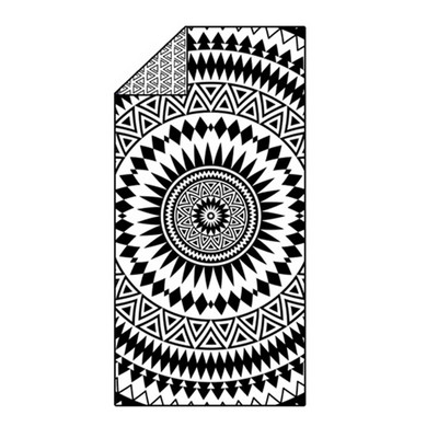 Mikroszálas strandtakaró törölközők, gyorsan száradó strandtakaró, összecsukható nedvszívó, könnyű, homokmentes, összecsukható puha, utazási sportokhoz