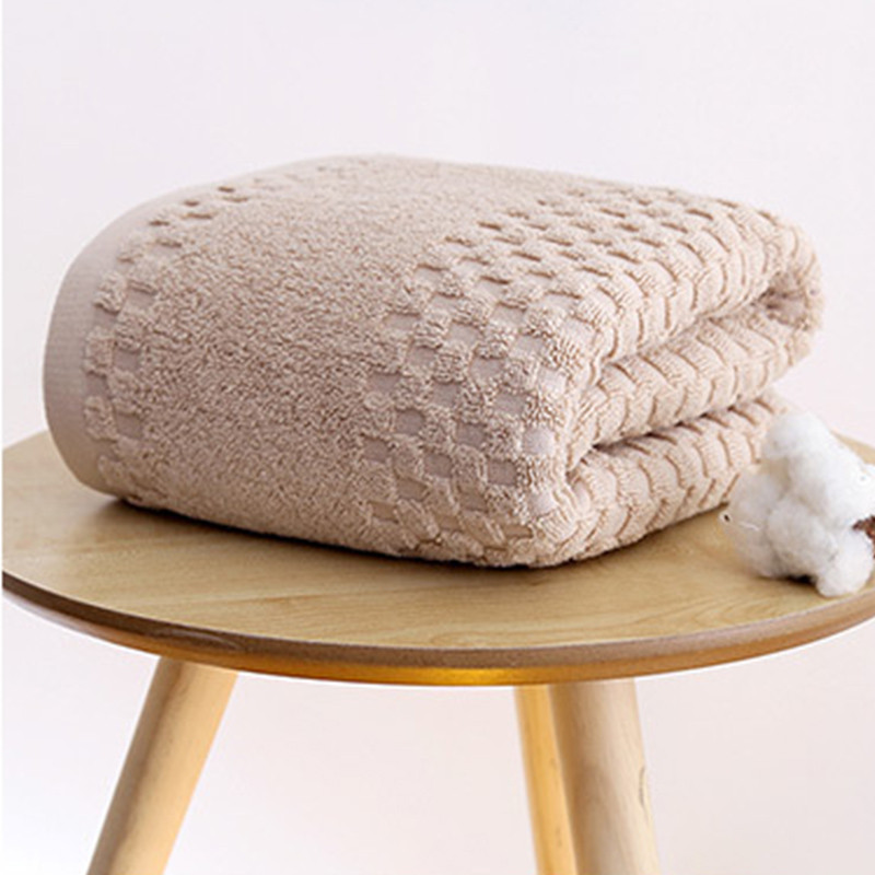 Háztartási fürdőszoba pamut fürdőlepedő 70 * 140 felnőtt férfi és nő univerzális lágy nedvszívó szállodai szépségszalon fürdőlepedő strand t