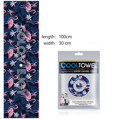 Gyorsan Száraz Törölköző Hűtő Törülköző Új Jéghideg Tartós Futás Kerékpározás Jóga Kocogás Tornaterem Azonnali hűtés Kültéri Sporttörölköző