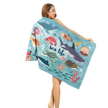 75x145 см микрофибърни кърпи за пътуване, спорт, бързосъхнеща, супер абсорбираща, ултрамека, лека, фитнес, плажна кърпа за плуване #t2p