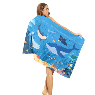 75x145 cm mikrofiibrist rätikud reisimiseks Spordiks Kiiresti kuivav üliimav ülipehme kerge jõusaali rannaujumisrätik #t2p