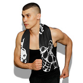 Hideg száraz hűsítő sporttörülköző nyomtatott Quick Dry Erős nedvszívó izzasztó törölköző a fitneszhez