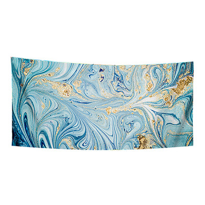 Női vízelnyelő vékony, színes nyomtatott minta gyorsan szárad nyári szünet hordozható, téglalap alakú strandlepedő kültéri