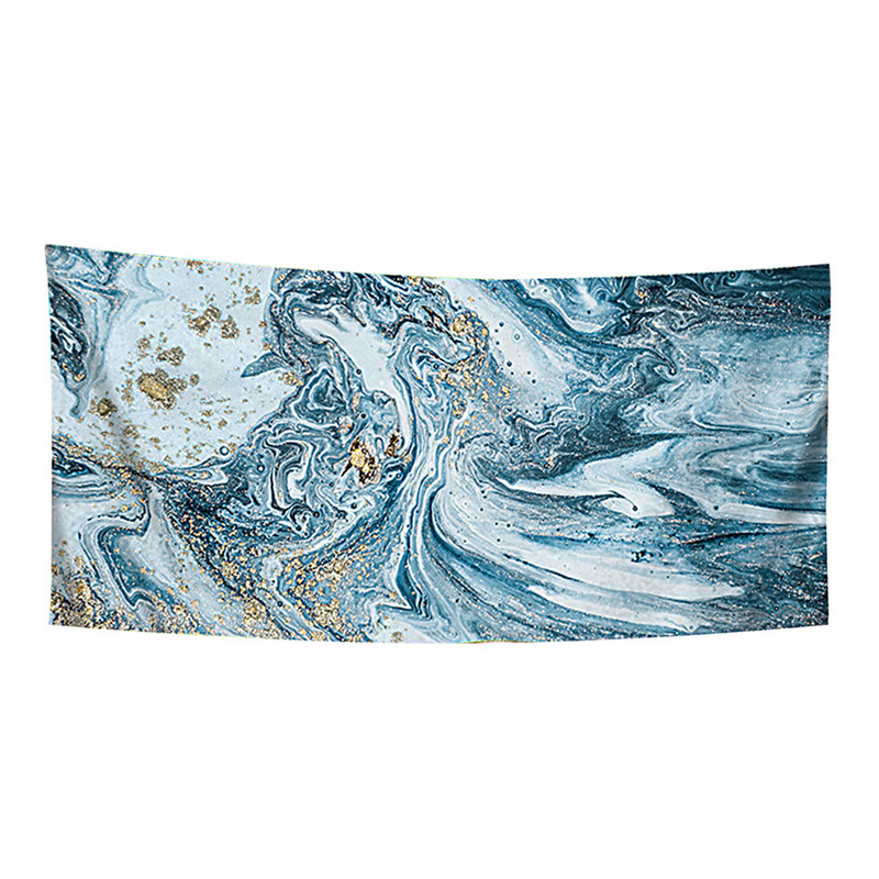 Női vízelnyelő vékony, színes nyomtatott minta gyorsan szárad nyári szünet hordozható, téglalap alakú strandlepedő kültéri