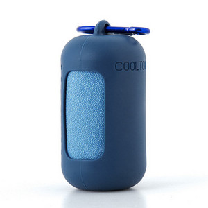 Prosop de sport Fibră de poliester Prosop pentru senzație de frig Manșon din silicon Răcire comprimată Absorbție de transpirație Prosop rece cu uscare rapidă