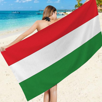 Флаг Плажна кърпа Слънцезащитен шал Бързосъхнещи кърпи Едностранно щампа Национален флаг Юниън Джак Плажна кърпа Одеяло за баня