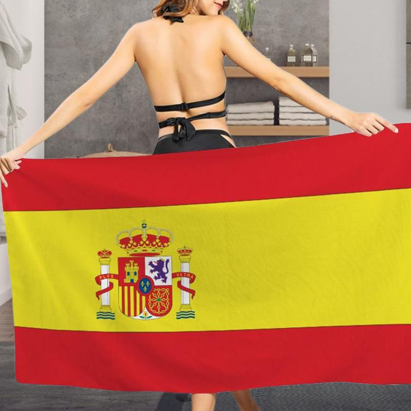 Flag Strand törölköző Fényvédő Kendő Gyorsan száradó törölközők Egyoldalas nyomtatás National Flag Union Jack strandtörölköző fürdőtakaró