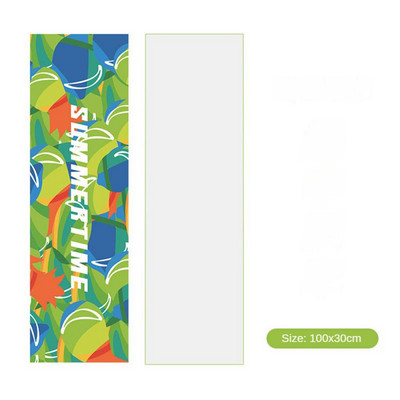 1PC Fitness Fast Cold Sense Спортна кърпа Преносима микрофибърна тъкан Бързосъхнеща ледена кърпа Йога Спортна кърпа на открито