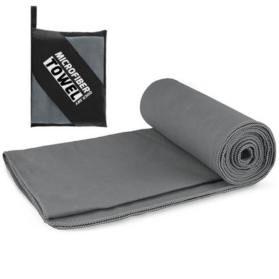 70x150cm Prosop din microfibră cu uscare rapidă Prosop de plajă portabil Poncho Prosop de baie de înot super absorbant pentru sporturi în aer liber înot