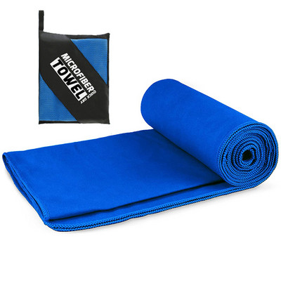 70x150cm Prosop din microfibră cu uscare rapidă Prosop de plajă portabil Poncho Prosop de baie de înot super absorbant pentru sporturi în aer liber înot