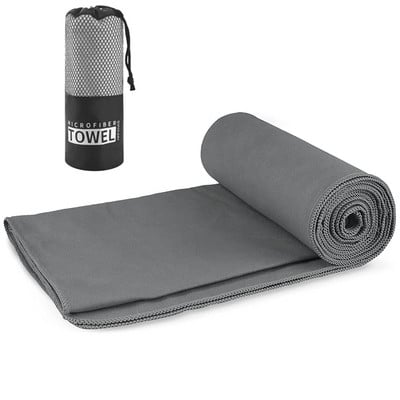 70x150cm Prosop din microfibră cu uscare rapidă Prosop de plajă portabil Poncho Prosop de baie de înot super absorbant pentru sporturi în aer liber înot