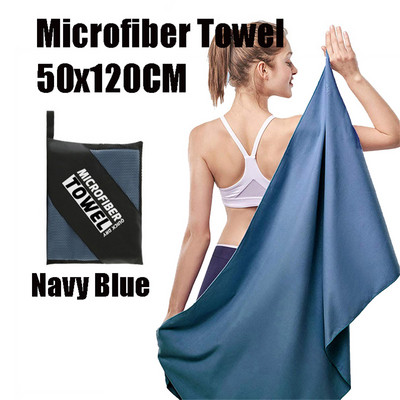 70x150cm Prosop din microfibră cu uscare rapidă Prosop de plajă portabil Poncho Prosop de baie de înot super absorbant pentru sporturi în aer liber înot