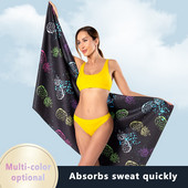 Nagyméretű fürdőlepedők homokmentes gyorsszáraz törölköző nyári úszás jóga fitnesz úszótörölköző szörf poncsó mikroszálas fürdőlepedő