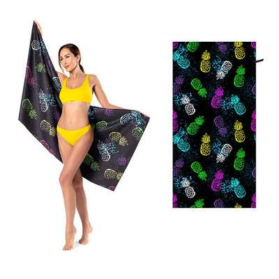 Nagyméretű fürdőlepedők homokmentes gyorsszáraz törölköző nyári úszás jóga fitnesz úszótörölköző szörf poncsó mikroszálas fürdőlepedő