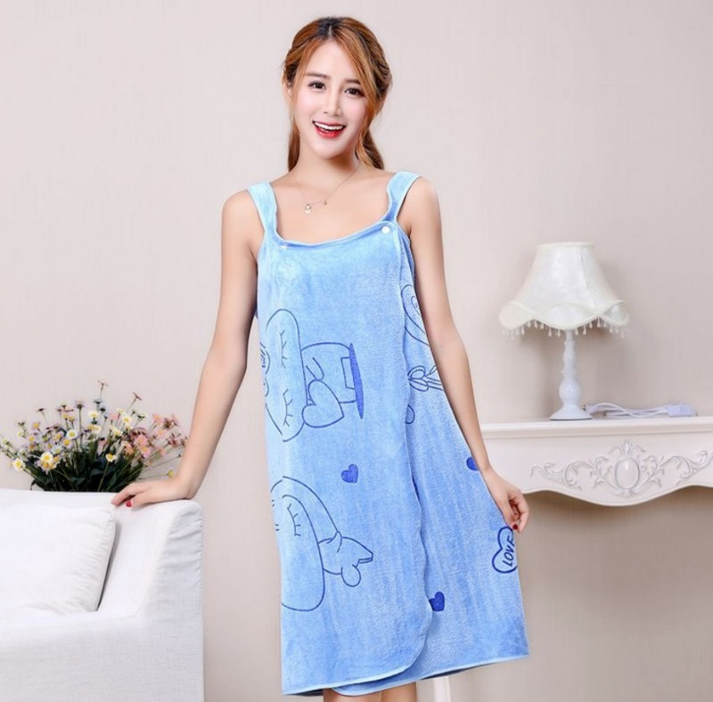 Mikroszálas puha fürdőlepedő divat női szexi, gyorsan száradó varázslatos fürdőzés strandfürdőben Fürdőköpeny mosóruházat strandruhák