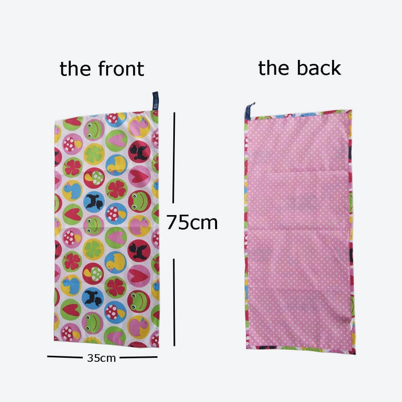 Prosop Zipsoft Roz Prosop gros pentru bebeluși Baie sportivă Piscină cu uscare rapidă pentru copii Fibre pentru plajă Drumeții și camping