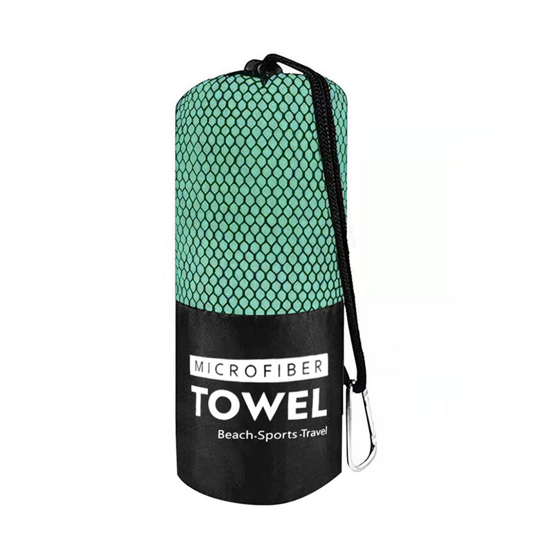 Úszás szabadtéri sport kemping szuper nedvszívó strand, nagy utazáshoz, gyorsan száradó törölköző gyerekeknek, tárolótáskával könnyű