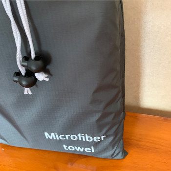 Μικροΐνες Αθλητικές και Ταξιδιωτικές Πετσέτες με τσάντα Πετσέτες παραλίας Quick Drying Bath Camping Campaign Tourist Swimwear Yoga Mat 2019 Νέο