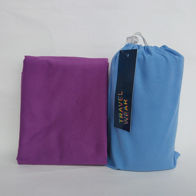 Mikroszálas sport- és utazási törölköző táskával Strandtörölközők Gyorsan száradó fürdő Camping Kampány Turisztikai Fürdőruha Jógaszőnyeg 2019 Új