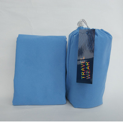 Mikroszálas sport- és utazási törölköző táskával Strandtörölközők Gyorsan száradó fürdő Camping Kampány Turisztikai Fürdőruha Jógaszőnyeg 2019 Új