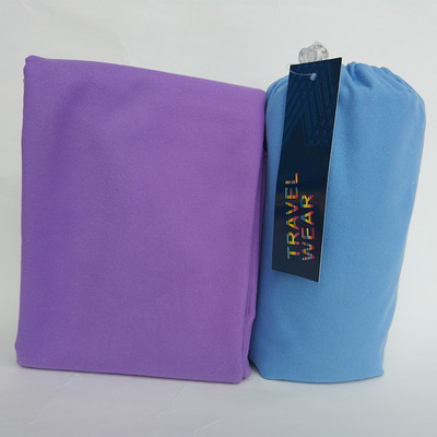 Mikroszálas sport- és utazási törölköző táskával Strandtörölközők Gyorsan száradó fürdő Camping Kampány Turisztikai Fürdőruha Jógaszőnyeg 2019 Új
