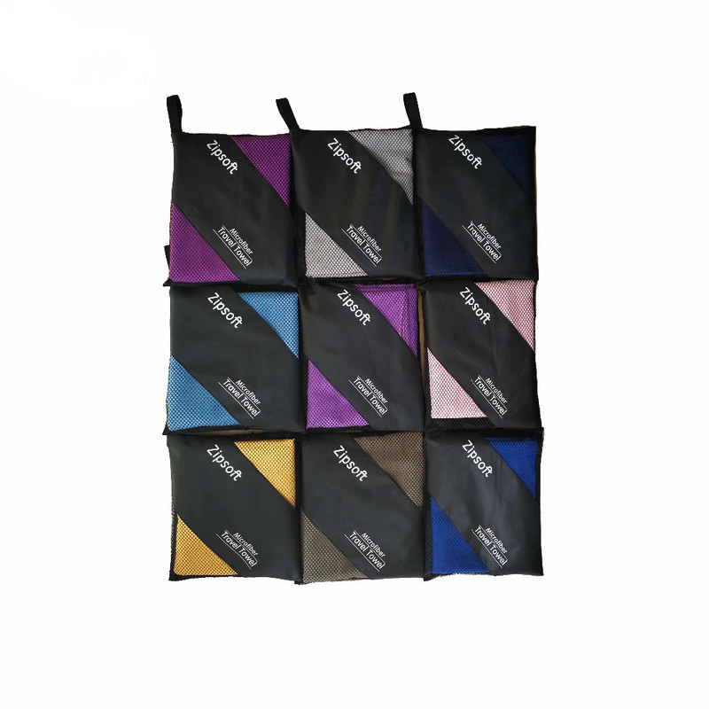 Zipsoft Prosoape de plajă pentru adulți țesătură pătrată din microfibră, cu uscare rapidă, prosop sport pentru călătorie, pătură, baie, piscină, camping 2021