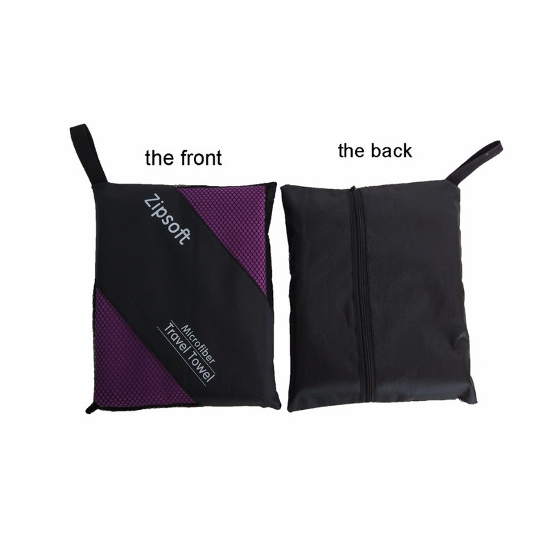 Zipsoft Prosoape de plajă pentru adulți țesătură pătrată din microfibră, cu uscare rapidă, prosop sport pentru călătorie, pătură, baie, piscină, camping 2021