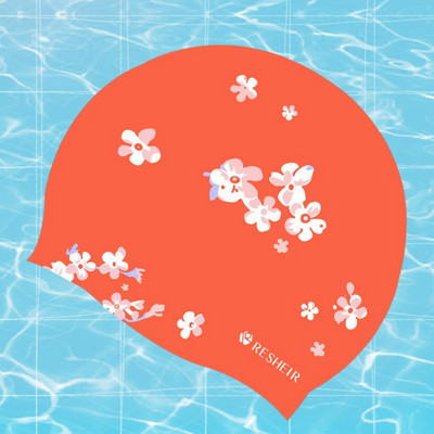 Silikoonist ujumismüts täiskasvanutele ujumismüts, elastne surfimüts, vannimüts, kõrvakaitse, pikkade juustega ujumismüts, basseini tarvik