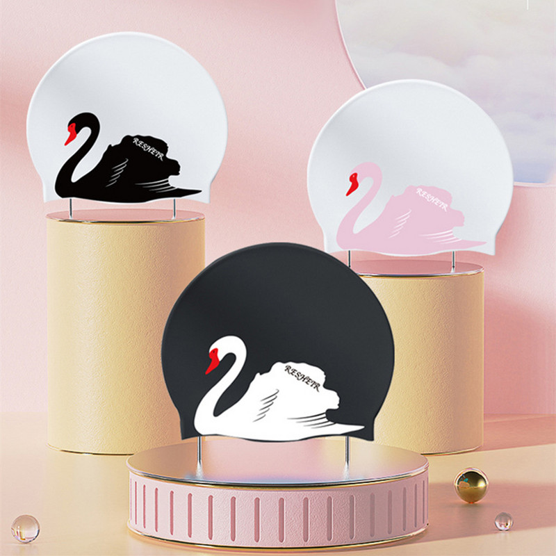 Silikoonist ujumismüts täiskasvanutele ujumismüts, elastne surfimüts, vannimüts, kõrvakaitse, pikkade juustega ujumismüts, basseini tarvik