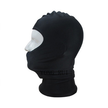 Sbart Еластична шапка с качулка за гмуркане Мъже Жени Шапка за плуване Подводно гмуркане с шнорхел Маска за лице Анти-UV слънцезащитен крем Swim Facekini