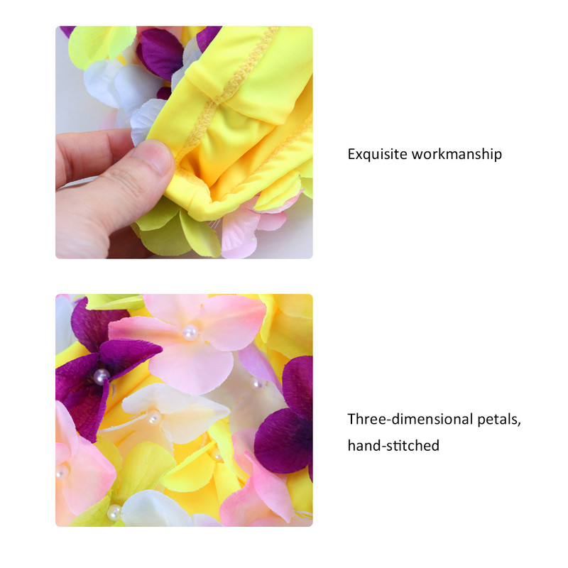 Sapka Úszó Úszó Virág Kalaphoz Sapkák Virágszirom fürdőmedence Női Méretek Vízálló Zuhany Nylon Háromnyári Kalapok 3D