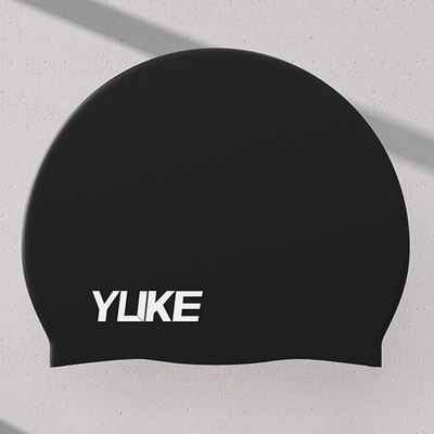 Cască de înot din silicon imprimat cu desene animate, femei, bărbați, impermeabil, păr lung, urechi, protejează șepci de înot pentru fete, copii, lebădă, flamingo