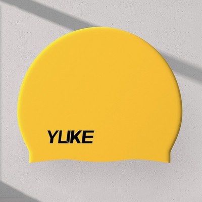 Cască de înot din silicon imprimat cu desene animate, femei, bărbați, impermeabil, păr lung, urechi, protejează șepci de înot pentru fete, copii, lebădă, flamingo