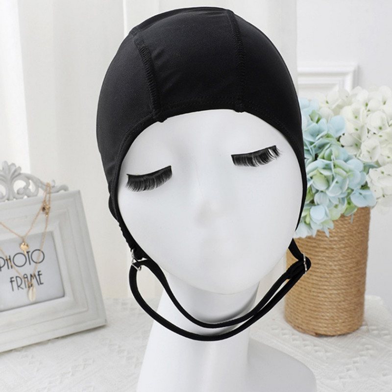 Naiste ujumismüts armas pikkade juustega ujumisbasseinimüts Daami kiire kuiv veespordimüts Reguleeritavad ujumismütsid libisemiskindel sukeldumismüts