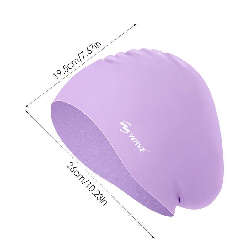 Naiste silikoonist ujumismüts Naiste silikoonist ujumismüts pikkadele juustele Ujumismütsid punutistele ja rastapatsidele Naiste veekindel dušimüts