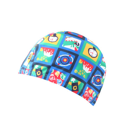 Jaunas bērnu peldcepures apdrukas dizains meitene zēns multfilma jauki dzīvnieki peldcepures modes mazuļu peldēšanas piederumu vairumtirdzniecība