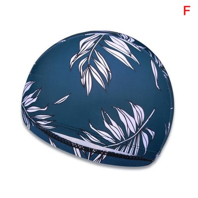 2022 Νέο μαλακό σκουφάκι κολύμβησης Αδιάβροχο και πτυσσόμενο καπάκι για αυτί με μακριά μαλλιά Καπάκι πισίνας Αθλητικό καπάκι μπάνιου