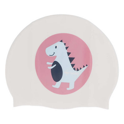 Pikkade juustega ujumismüts, trükitud veekindel, libisemisvastase triibuga silikoonist ujumismüts täiskasvanutele