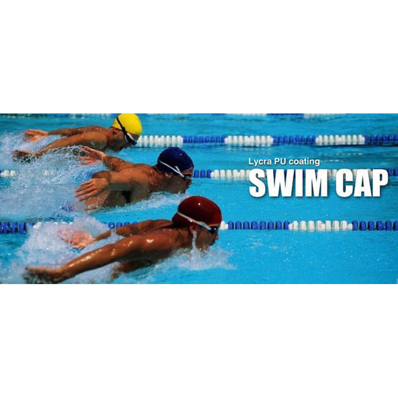 PU материал плувна шапка Силиконова шапка Водоустойчива еластична плувна шапка със свободен размер за мъже и жени 5 цвята супер лека B43001